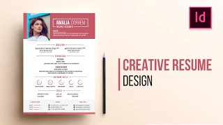 How to Create Professional Resume CV Template Design in Adobe InDesign