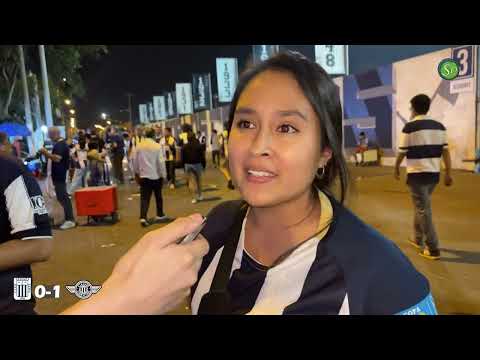 "No podemos salir con esa displicencia"- Reacción de la hinchada | Alianza Lima 0-1 Libertad