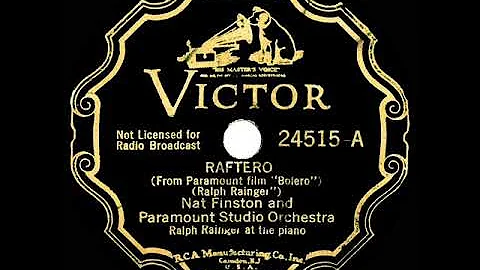 1934 Nat Finston & the Paramount Studio Orchestra ...