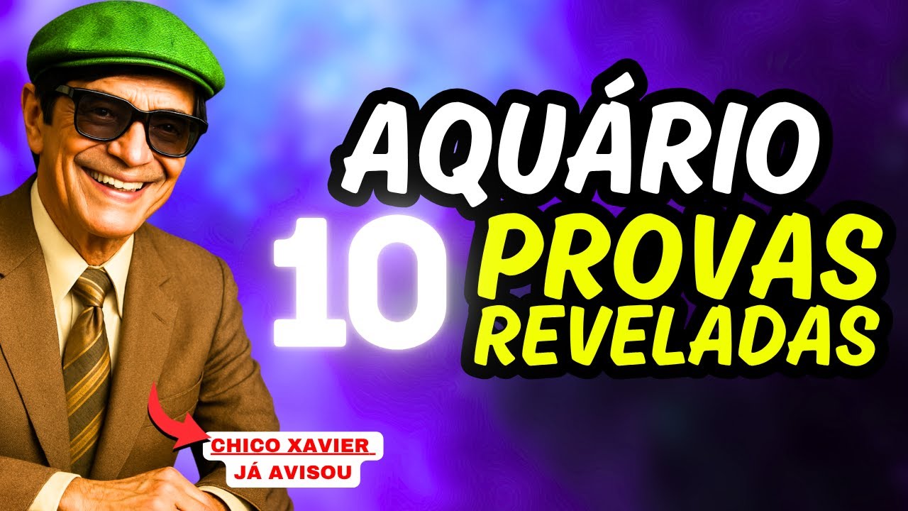 Chico Xavier REVELA: AQUÁRIO É O SIGNO MAIS RARO DE TODOS DO ZODÍACO # ...