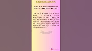 Application Control Feature in Endpoint Security. #endpointsecurity  #applicationcontrol