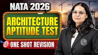 NATA 2026 Architecture Aptitude Test | ONE SHOT Revision 🥃