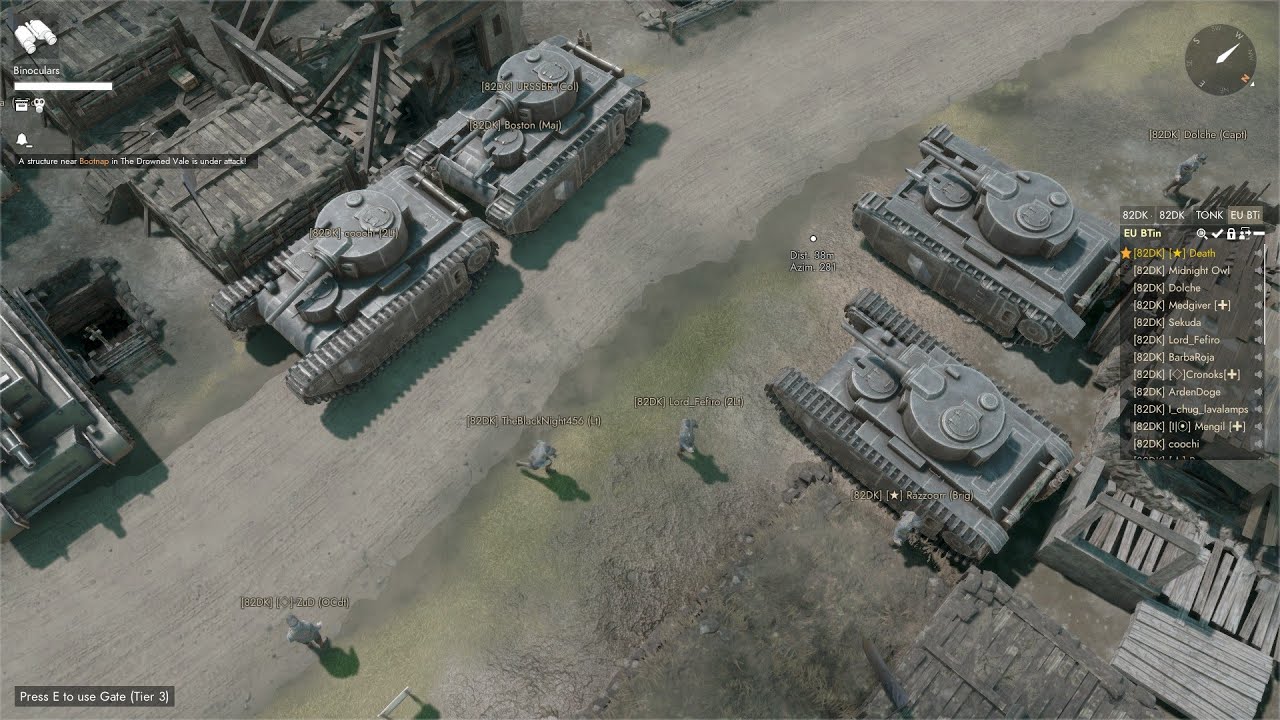 Foxhole: 82DK Battle Tank Patrol