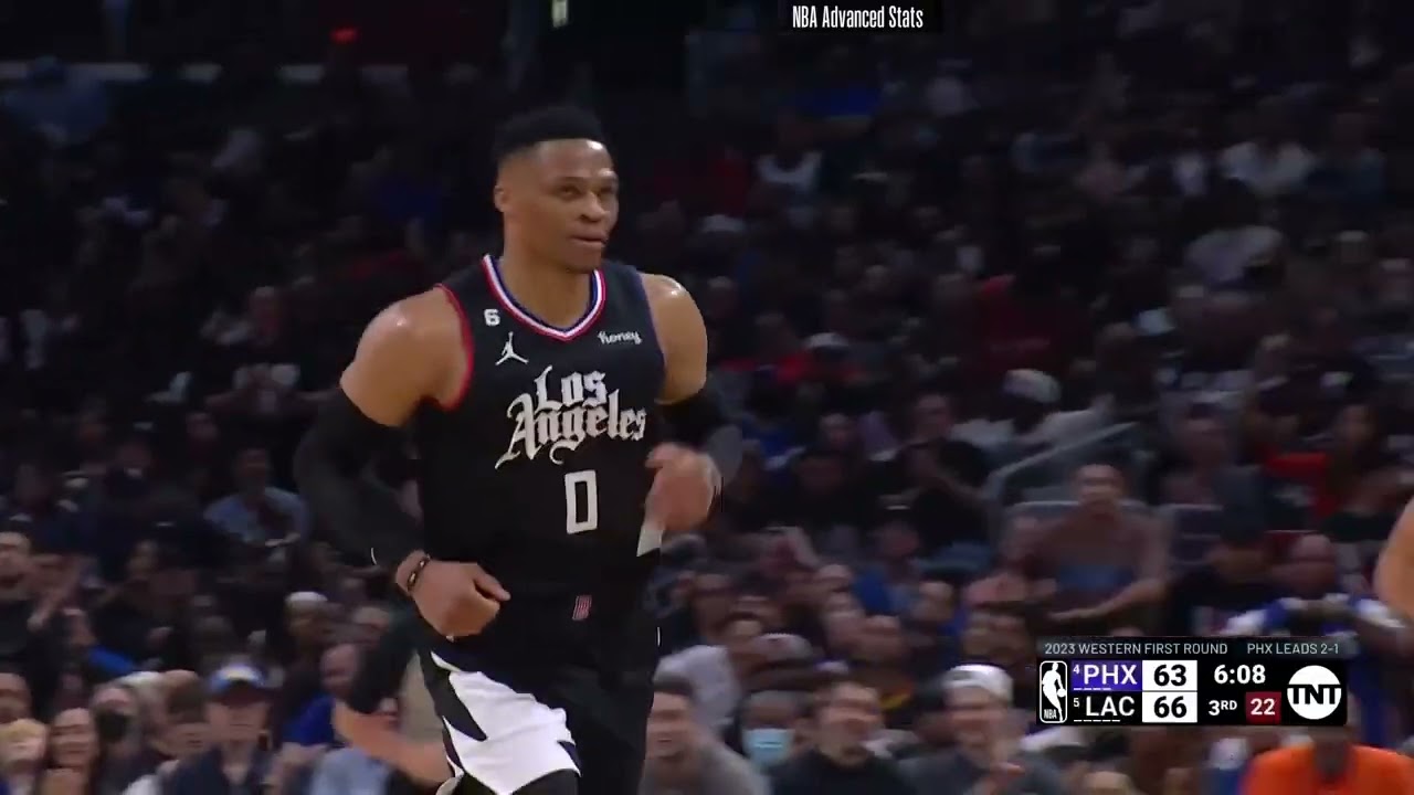 Russell Westbrook 37 Pts, 6 Reb, 4 Ast vs Phoenix Suns, Game 4