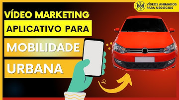 [APP PARA MOBILIDADE URBANA - VÍDEO MARKETING ANIMADO] Vídeos para Empresas, Produtos e Serviços