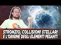 Stronzio, collisioni stellari e l'origine degli elementi pesanti