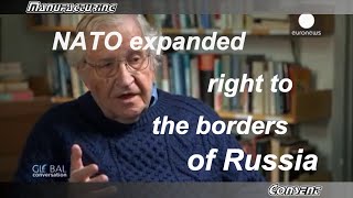 UKRAINE IN NATO A THREAT TO RUSSIA - Noam Chomsky