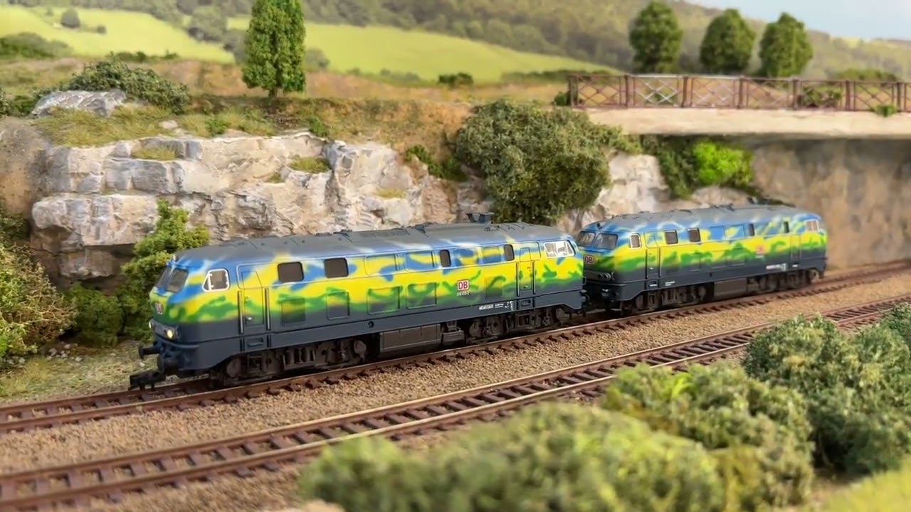 Lokparade BR 218, BR 217, BR 216, BR 215 …. Update Babykatzen 