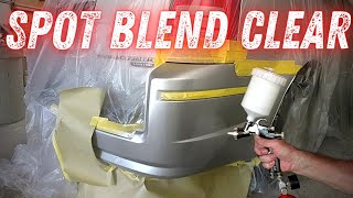 Blending clear when spot painting your car. #howto #autopaint #autobody