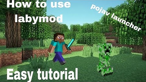 How to use labymod in pojav launcher | how to play labymod in pojav launcher #minecraft #tutorial