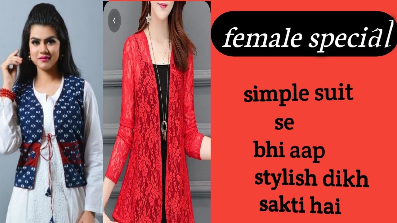 2020 Cotton Lawn Jacket Kurti Design For Summer Cotton Short JacketCotton Long JacketCotton