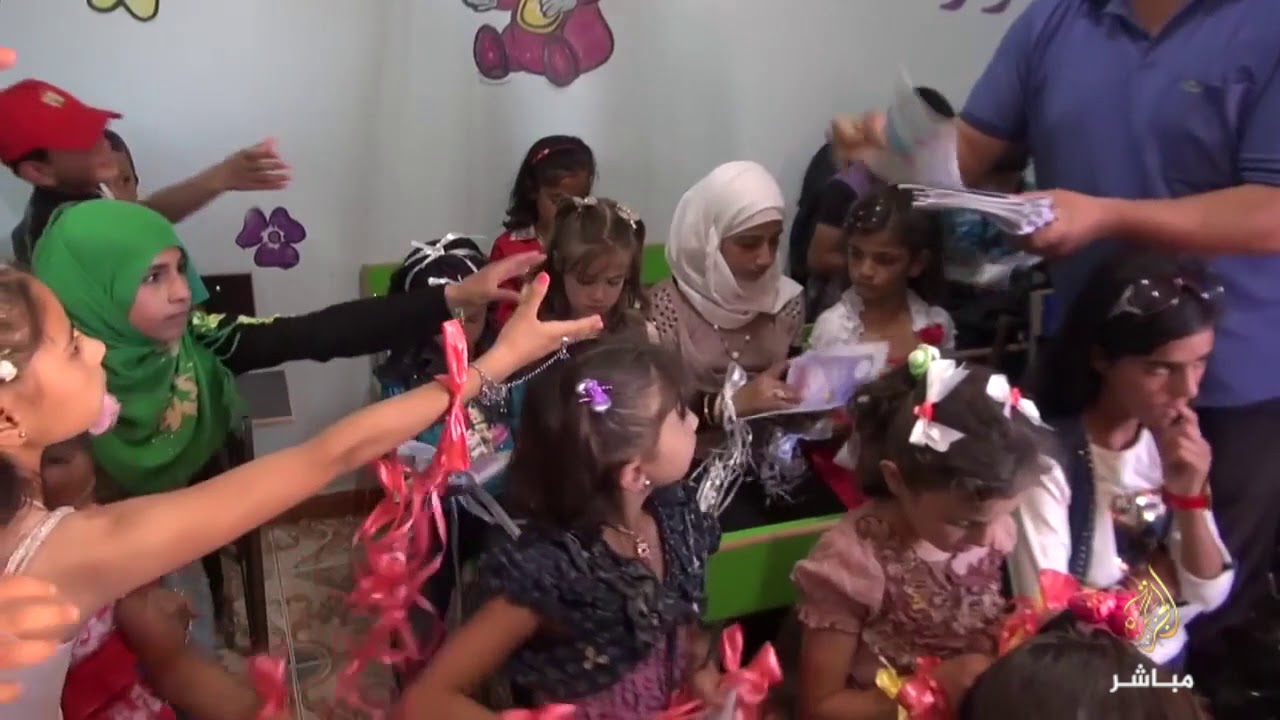 حملة العودة للتعليم في مخيمات النازحين وقرى ريف درعا