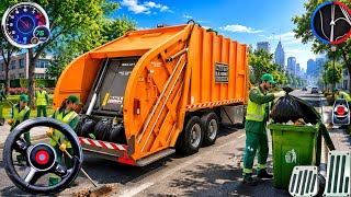 Extreme City 3D Garbage Truck Driving Game New Garbage Dumper Truck Driving Real Android Gameplay screenshot 5
