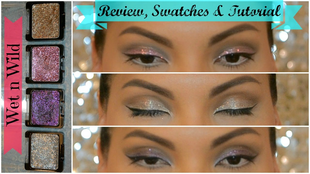 WET N WILD Color Icon Glitter Single CUT CREASE REVIEW