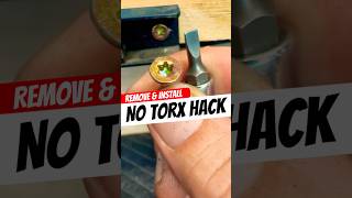 Mechanic Tip How To Remove Torx Without Torx Bit