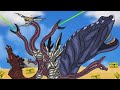 Shin ghidozilla 3rd shin godzilla 3rd form fusion king ghidorah