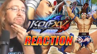 MAX REACTS: JOE HIGASHI - King Of Fighters XV Trailer