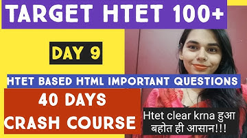 Day 9- 40 days crash course for htet exam, hssc PGT, nvs, kvs, aps etc // NS CLASSES