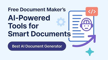 Free Document Maker’s AI Powered Tools for Smart Documents