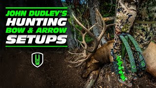 JOHN DUDLEY'S HUNTING BOW & ARROW SETUPS