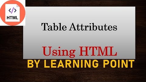 Creating HTML Tables |Part-2|, Lec#10 |HTML tutorial for beginners in Urdu/Hindi|