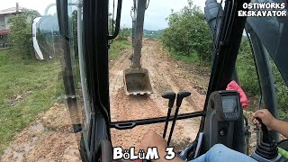 Gopro Hidromek 220Kepçe Ile Yol Yapımı - Şantiye Günlüğü Osti̇works