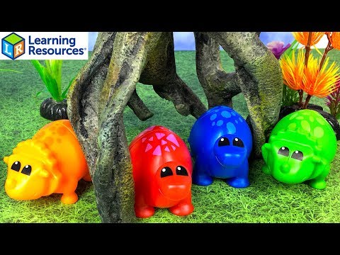 UNBOXING LEARNING RESOURCES SNAP-N-LEARN MATCHING DINOS