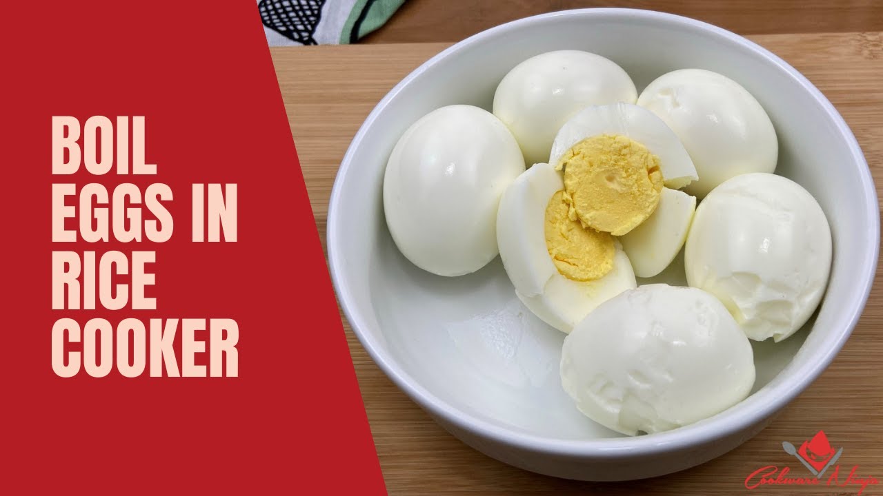 How To Boil Eggs In Rice Cooker | Cook Egg In Rice Cooker - Youtube