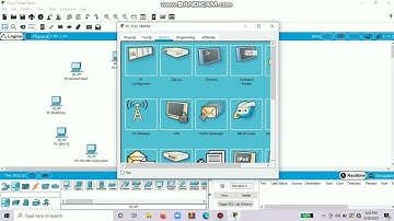 Membuat Desain Jaringan LAN Client Server Menggunakan Aplikasi Cisco Packet Tracer