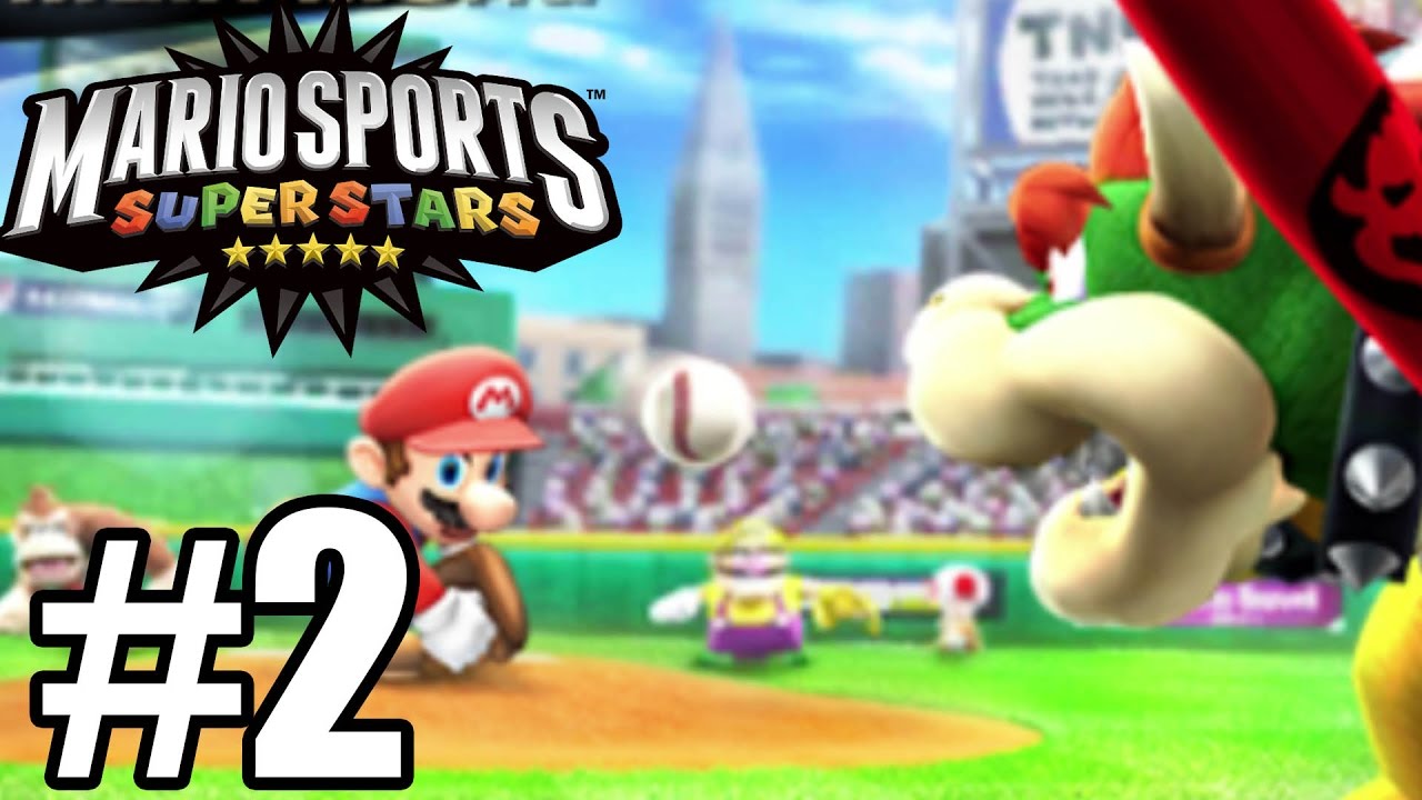 Mario Sports Superstars Gameplay Walkthrough Part 2 - Baseball - YouTube