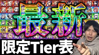 【モンスト】現環境の個人的※2023年8月の限定キャラTier考えてみた！