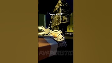 "Wanna 1v1?" #shorts #roblox #robloxanimation