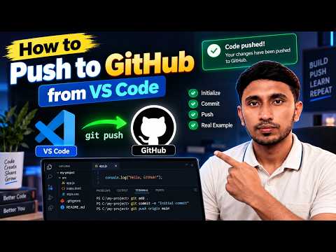 How to Push in GitHub from VSCode