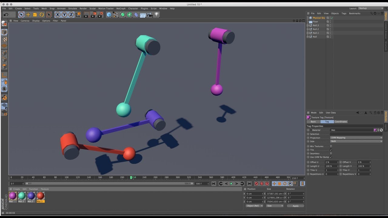Dynamic Connector with Moter in Cinema 4D R16 Tutorial - YouTube