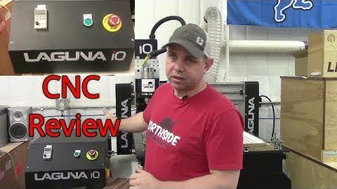 Laguna IQ CNC Machine Review and V-Carve Pro Demo