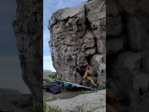 Beta Video for climb Baby Crane v4, Devil's Lake