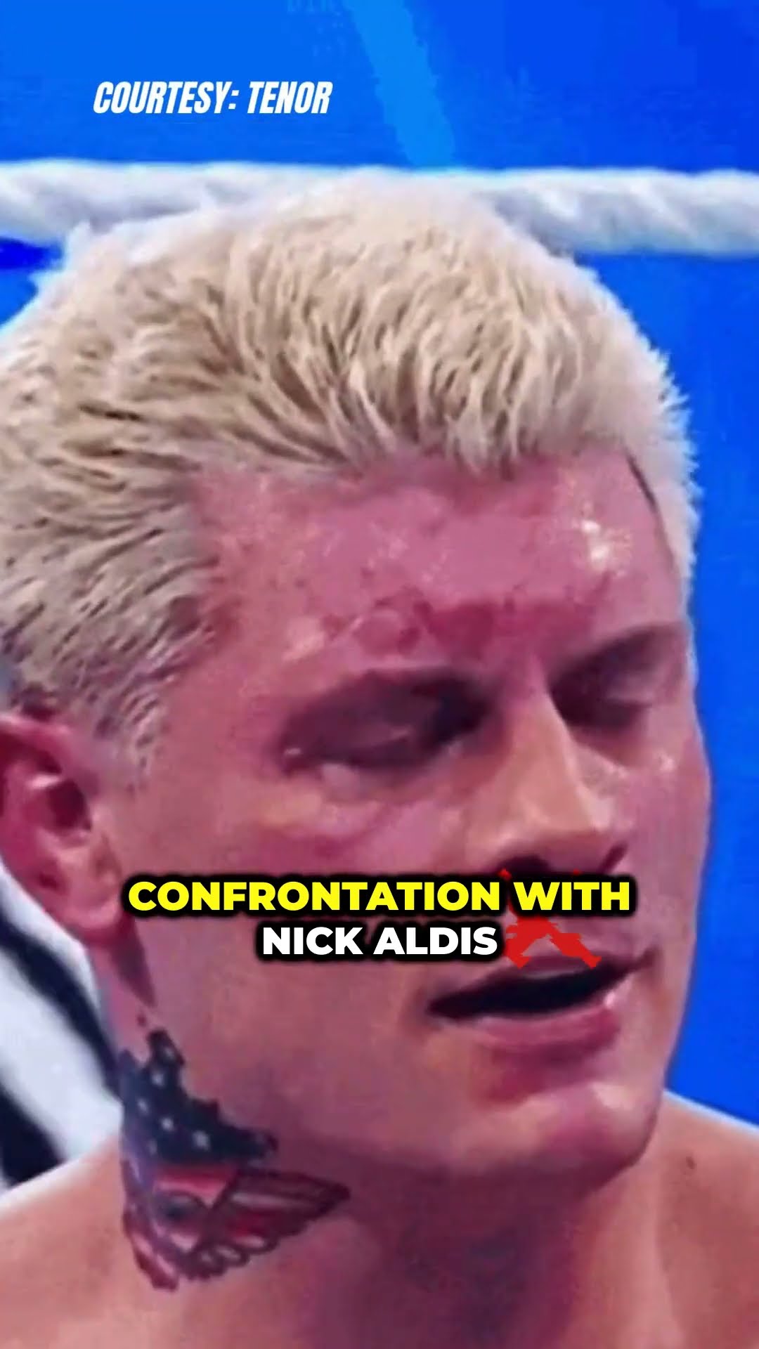 Could Cody Rhodes face a SmackDown ban after clashing with Nick Aldis Suspension looms! #shorts