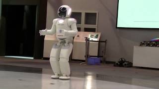 Asimo The Honda Humanoid Robot Asimo Demonstration In Miraikan, Tokyo