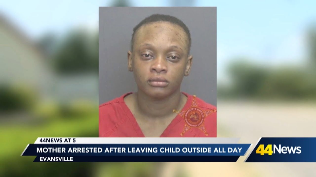Mom arrested for leaving child alone outside in the heat for hours ...