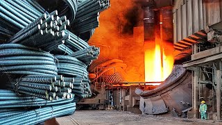 How iron Road is Produced from Whole Scrap iron,