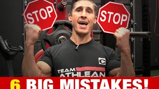 6 Muscle Gaining Mistakes (SLOW OR NO GROWTH!!)