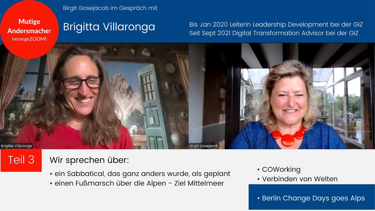 Herangezoomt Brigitta Villaronga Teil 3 - Berlin Change Days goes Alps