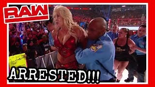 Ronda Rousey, Charlotte Flair \& Becky Lynch GET ARRESTED!!! WWE Raw Reaction 4\/1\/19