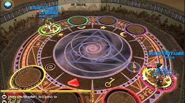 Wizard101 Ranked pvp Blaze LifeTamer vs Tyler TitanCoin