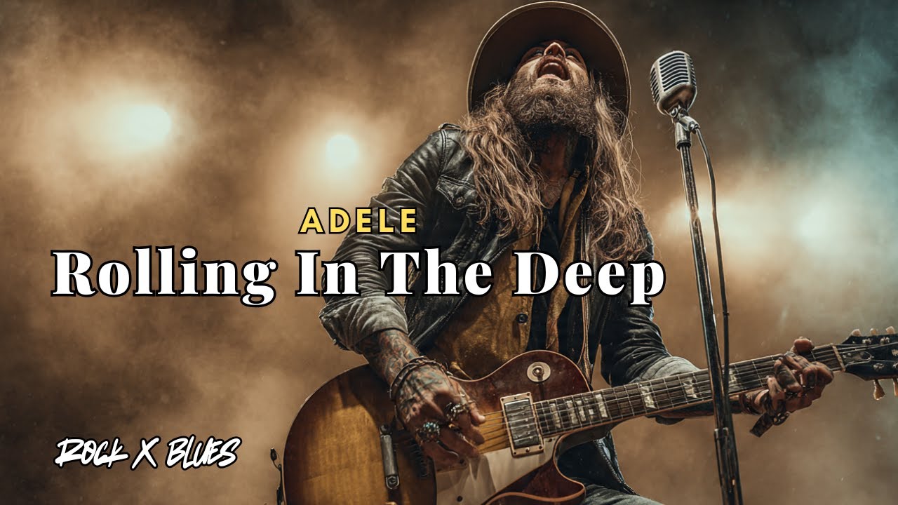 Rolling In The Deep – Adele | Turned Into a Blues Rock Anthem 🔥 Rock X Blues