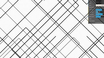 ofxDatGui example-xGenerativeLines TEST