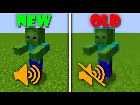 MINECRAFT SOUNDS OLD VS NEW