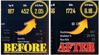 🔥 How To Increase KD Ratio In Season 15 | PUBG MOBILE