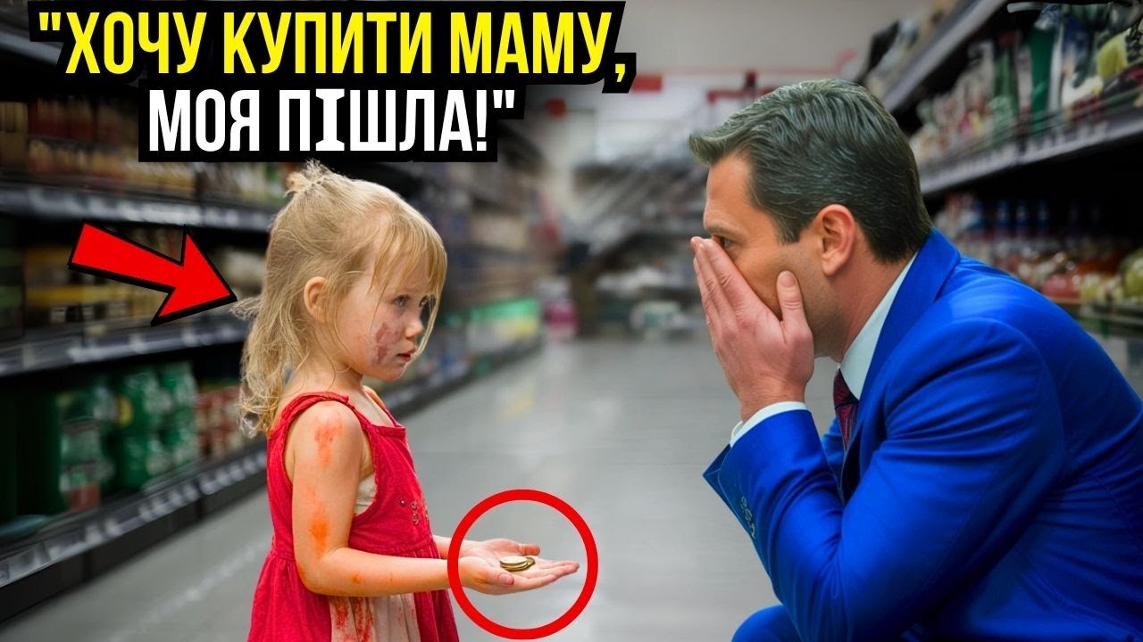 Бідна дівчинка заходить до магазину з монетою: 