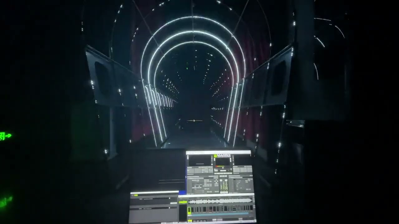 timing tunnel led project